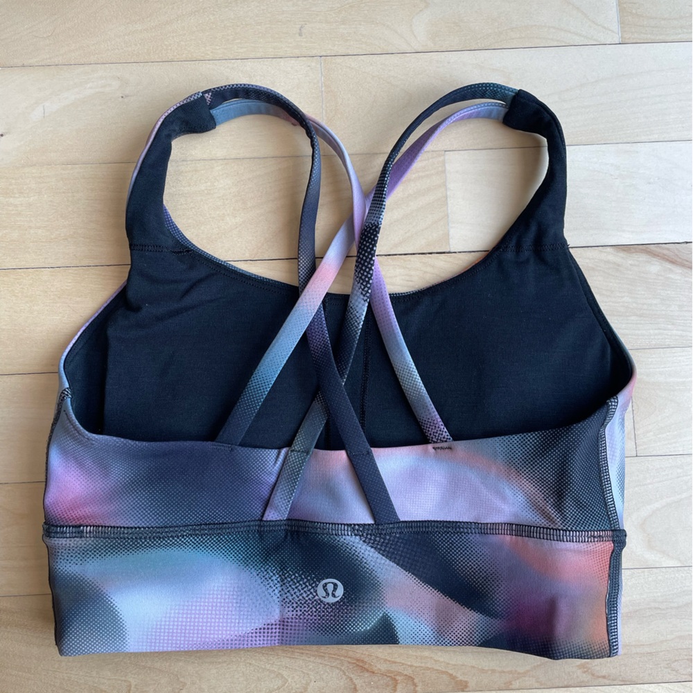 Lululemon Energy Longline Bra (medium support) - B-D cup size 4 (Xs)
